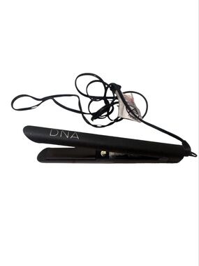 DNA Hair Tools Black Ceramic Hair Straightener - Women Hair Tool 1” Ceramic